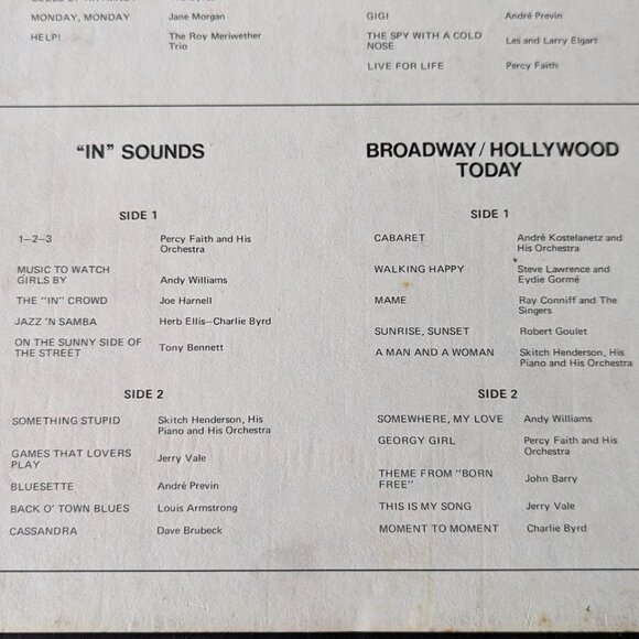 Vintage 5-Record Box Set – Music Blended . . . . Just For You - c 1960s - Picture 7 of 16